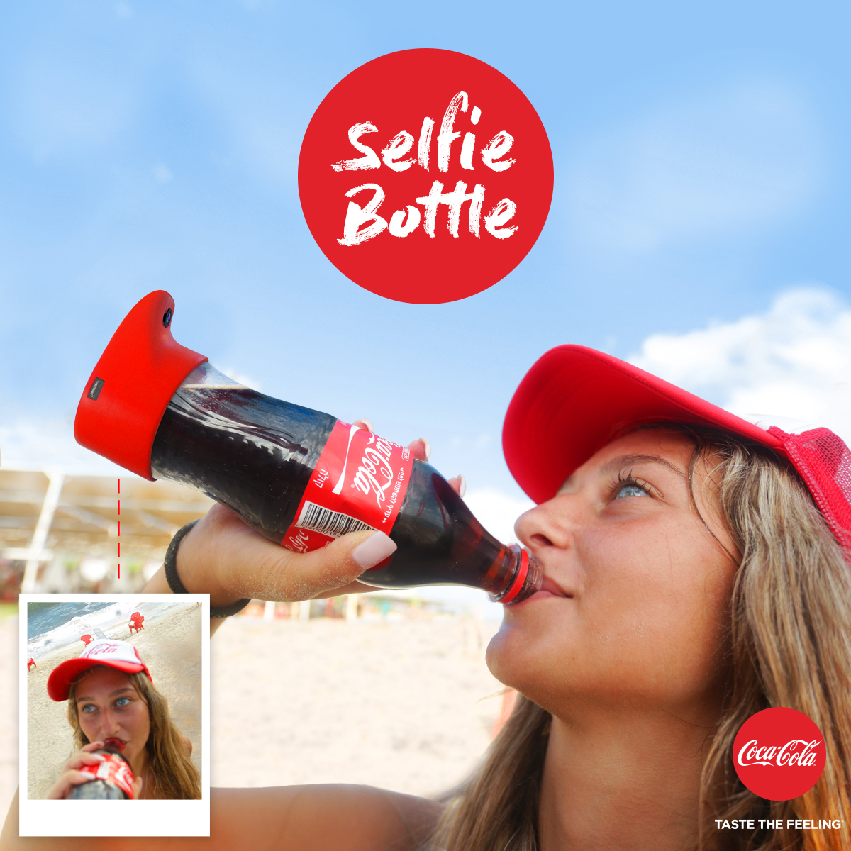 Coca Cola Selfie Bottle