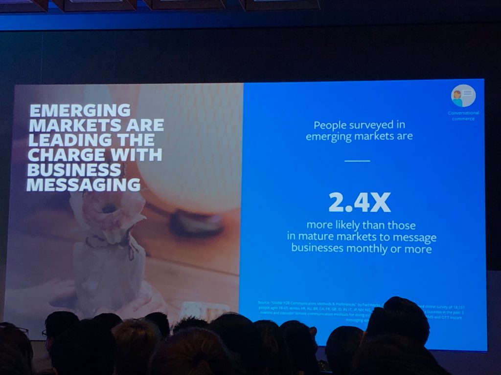 Emerging markets are leading the charge with business messaging