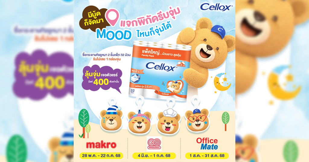 ภาพโปรโมตการสื่อสารของแบรนด์ Cellox Thailand บน Facebook