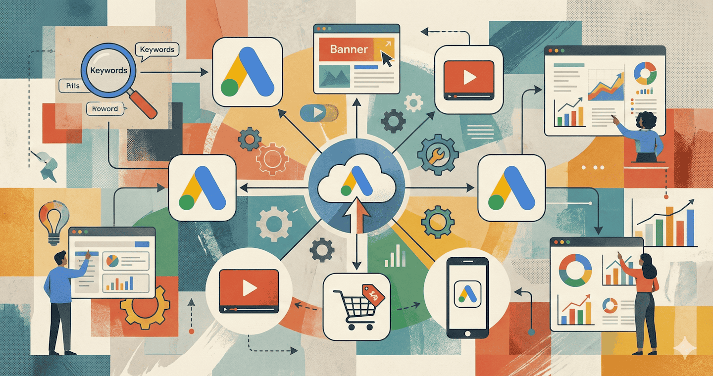 รายละเอียดของ Google Ads แต่ละประเภท