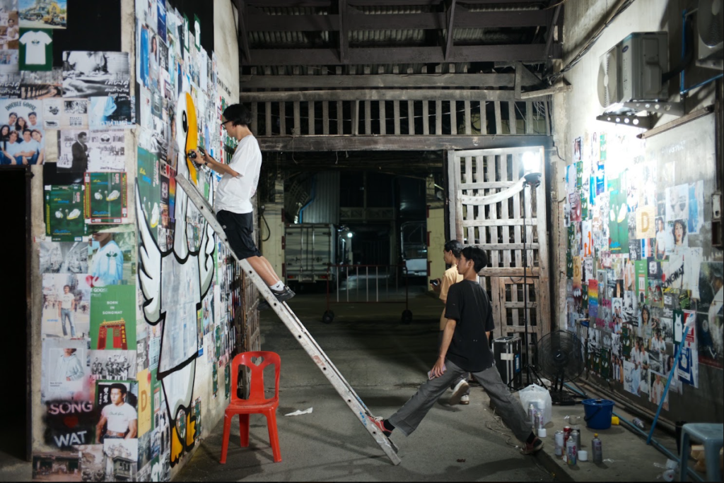ทีมงาน graffiti ตรอกห่านคู่